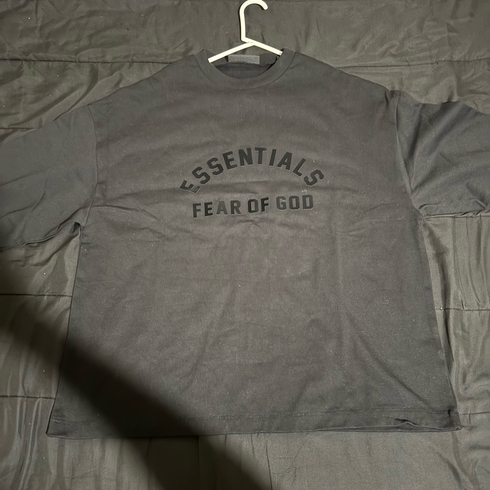 Fear of God Essentials Black T-Shirt